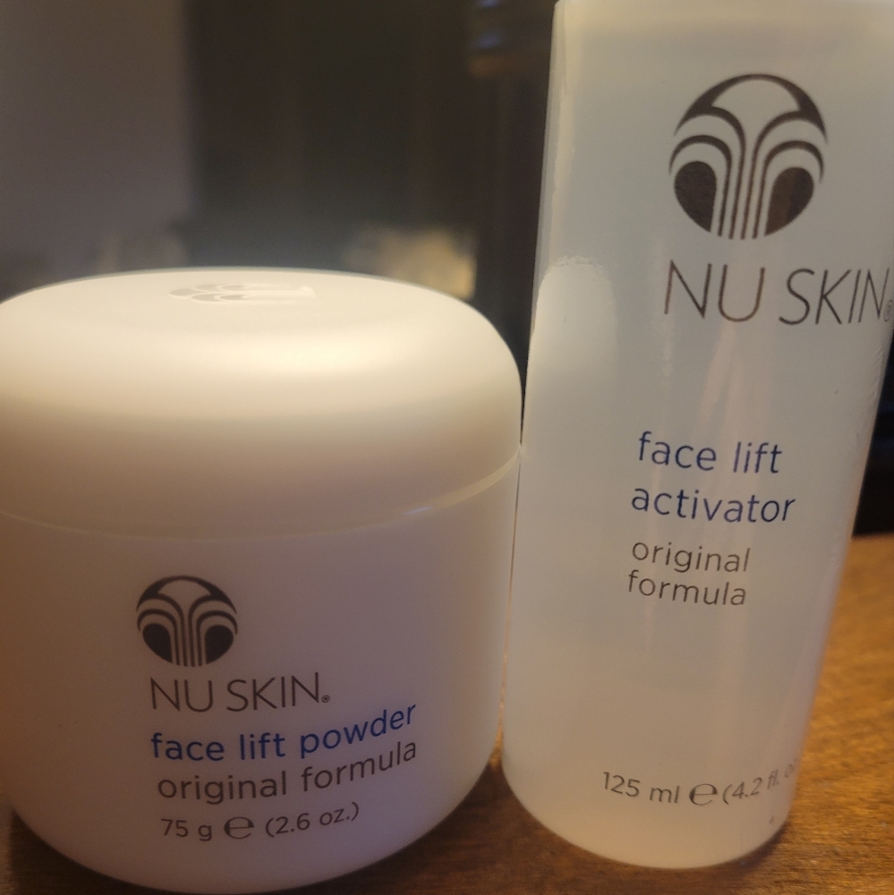 Nu Skin face lift activator and Face lift Powder